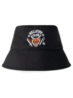 Vanilla Underground Black Stranger Things Bucket Hat^ Hats, Gloves & Scarves|Hats, Scarves & Gloves