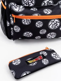 Vanilla Underground Black Dragon Ball Z Backpack Set 4 Piece^BOY Bags