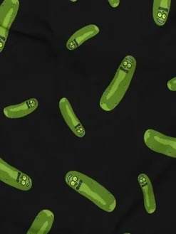 Sale Vanilla Underground Black Mens Rick And Morty Black Swim Shorts