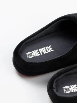 Vanilla Underground Black One Piece Mule Slippers^ Slippers|Slippers