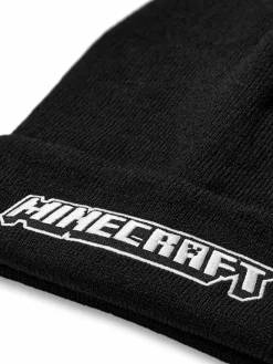 Vanilla Underground Black Minecraft Boys Winter Beanie Hat^BOY Hats
