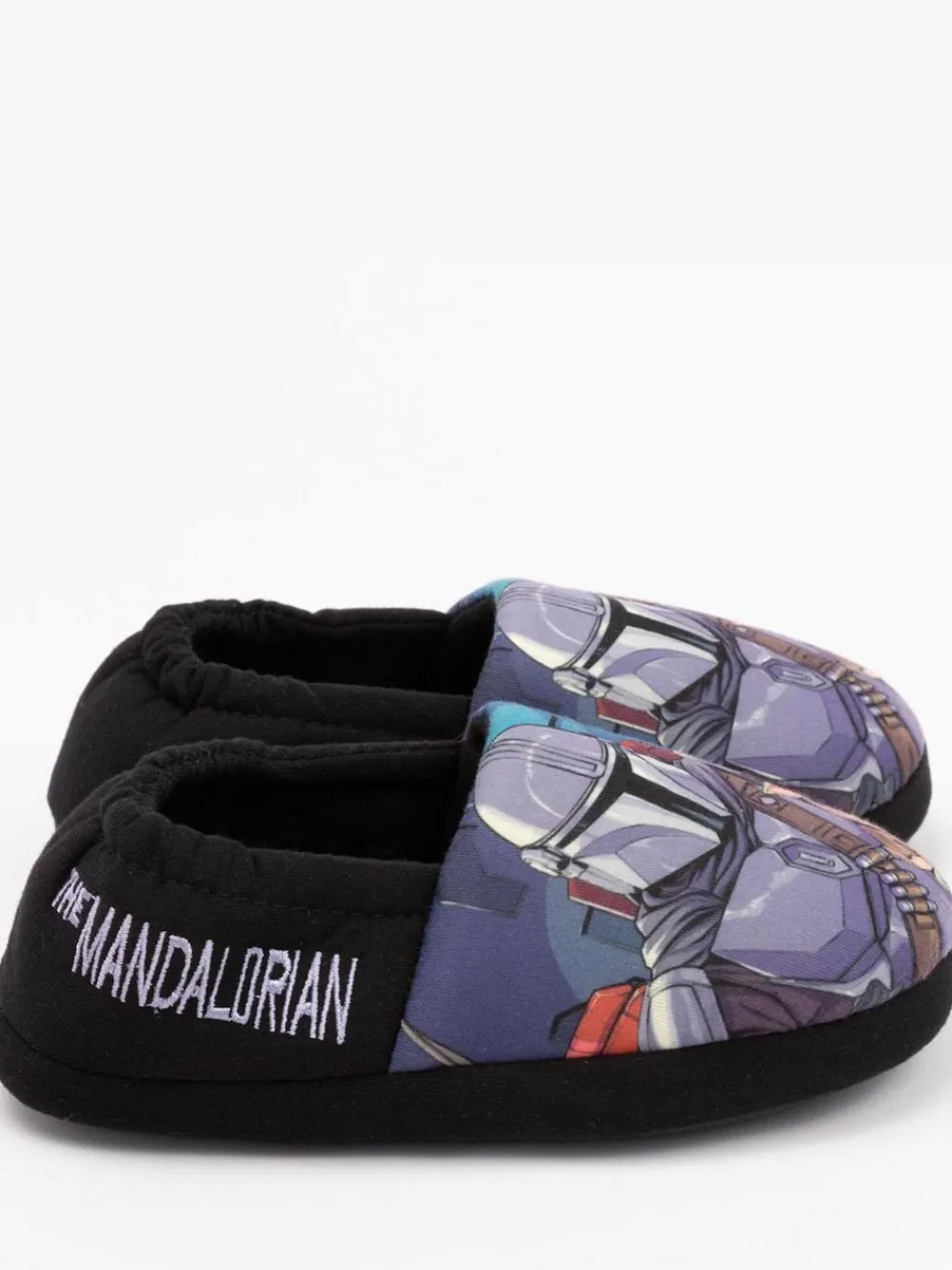 Vanilla Underground Black Mandalorian Winter Slippers^BOY Nightwear