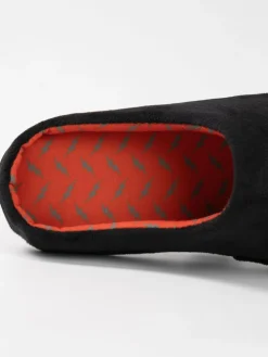 Vanilla Underground Black Foo Fighters Logo Slippers^ Slippers|Slippers