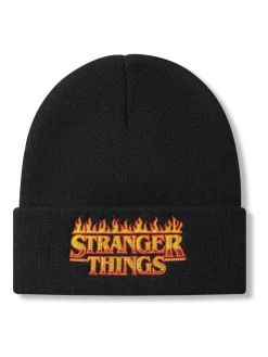 Best Vanilla Underground Adults Stranger Things Beanie Hat Black
