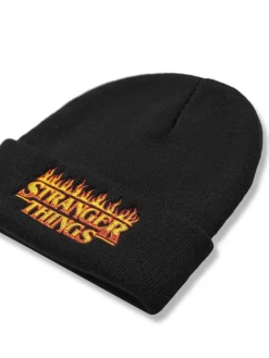 Best Vanilla Underground Adults Stranger Things Beanie Hat Black