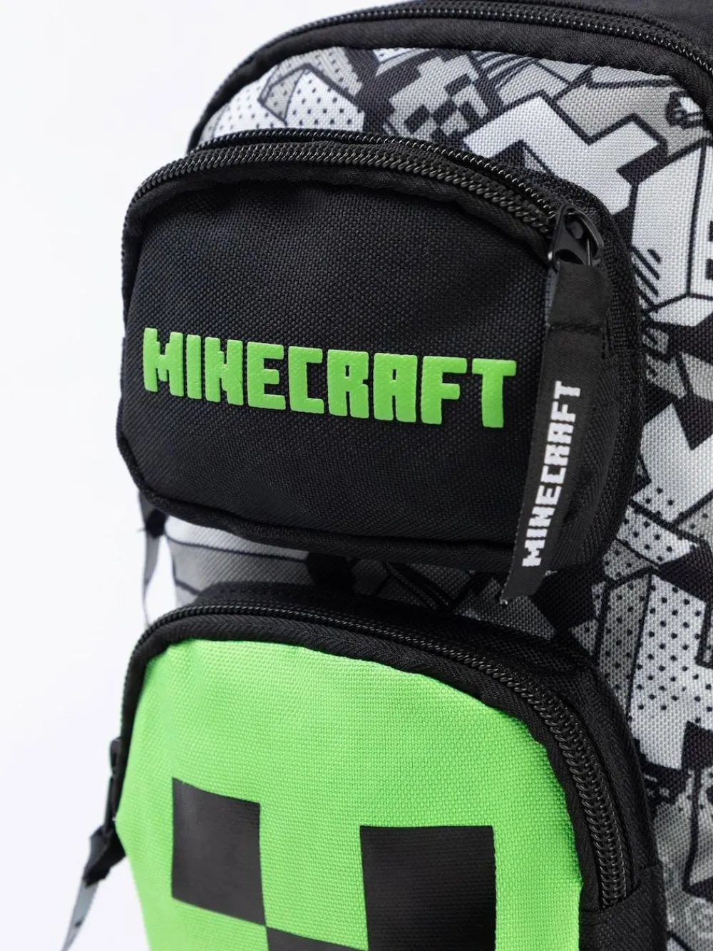 Vanilla Underground Black Minecraft Multicoloured Body Bag^BOY Bags