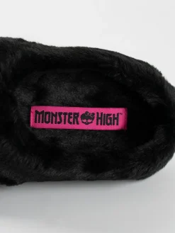 Vanilla Underground Black Monster High Mule Slippers^Women Slippers