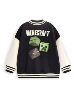 Vanilla Underground Black Minecraft Bomber Jacket^BOY Coats & Jackets|Snowsuits & Coats