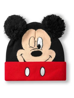 New Vanilla Underground Kids Disney Character Winter Hat And Gloves Set Black Chrome