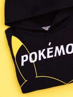 Vanilla Underground Black Pokemon Pikachu Hoodie^BOY Sweatshirts & Hoodies
