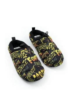 Discount Vanilla Underground Black Fortnite Boys Slippers