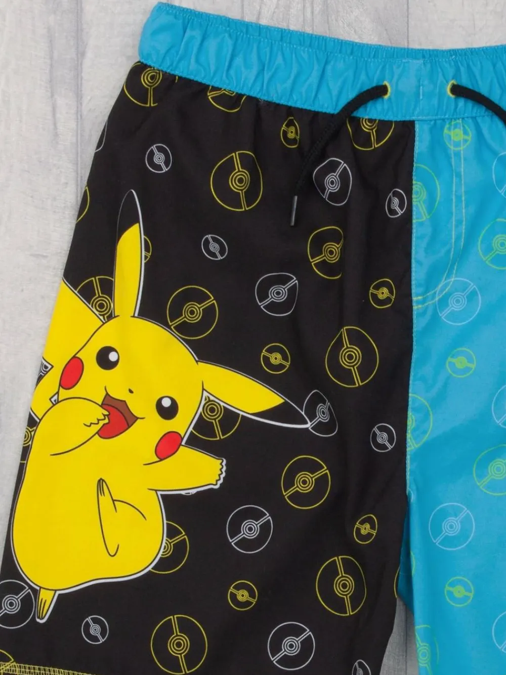 Vanilla Underground Black Pokemon Licensing Swim Shorts^BOY Swimwear