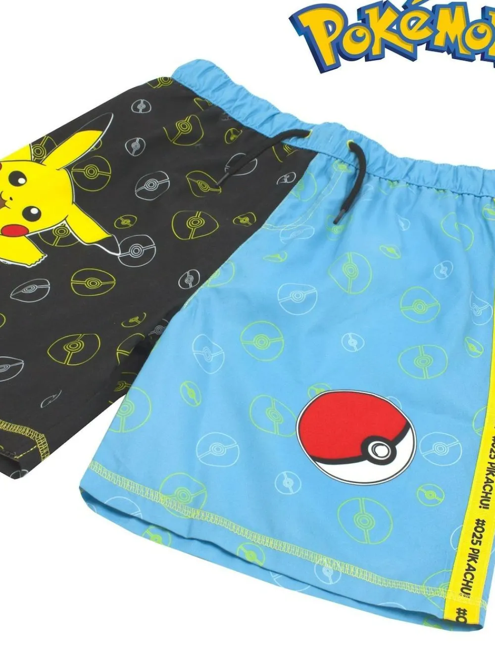 Vanilla Underground Black Pokemon Licensing Swim Shorts^BOY Swimwear