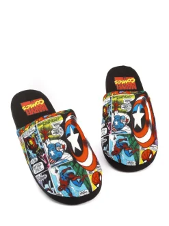 Online Vanilla Underground Black Marvel Mr Men Mr Lazy Slippers