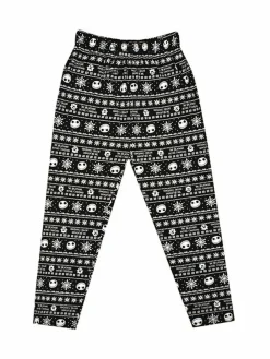 Vanilla Underground Black Nightmare Before Christmas Cotton Lounge Pants^ Loungewear|Joggers