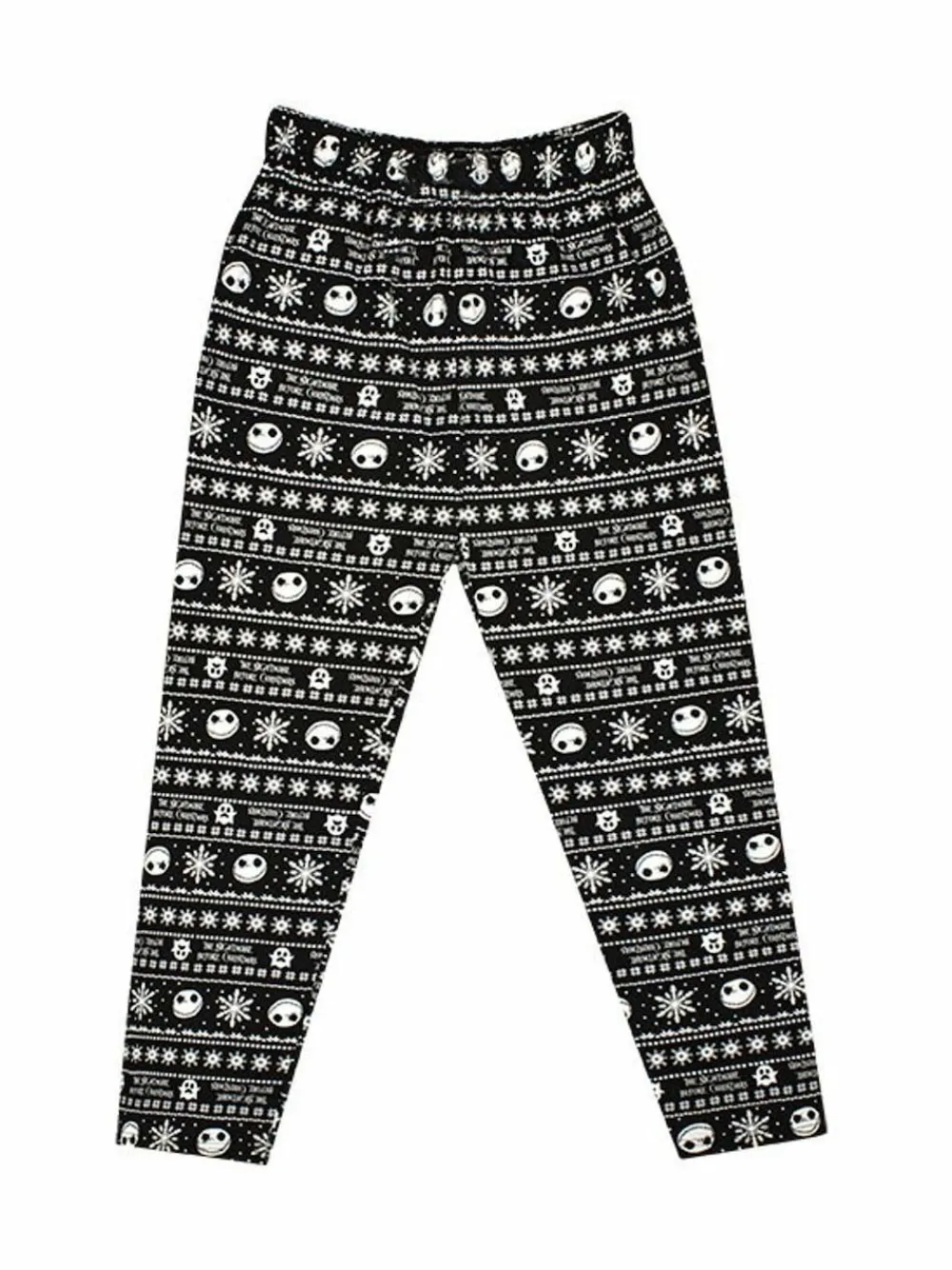 Vanilla Underground Black Nightmare Before Christmas Cotton Lounge Pants^ Loungewear|Joggers