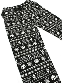 Vanilla Underground Black Nightmare Before Christmas Cotton Lounge Pants^ Loungewear|Joggers