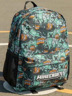 Vanilla Underground Black Minecraft Unisex Kids Multicoloured Backpack