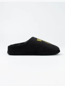 Vanilla Underground Black Nirvana Mule Slippers^BOY Nightwear