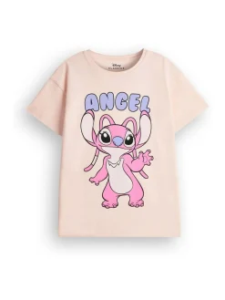 Vanilla Underground Blue Girls Stitch 100% Cotton T-Shirts 2 Pack