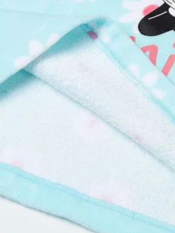 Clearance Vanilla Underground Blue Girls Disney Minnie Mouse Towelling Cotton Co-ord Coverup 2 Piece