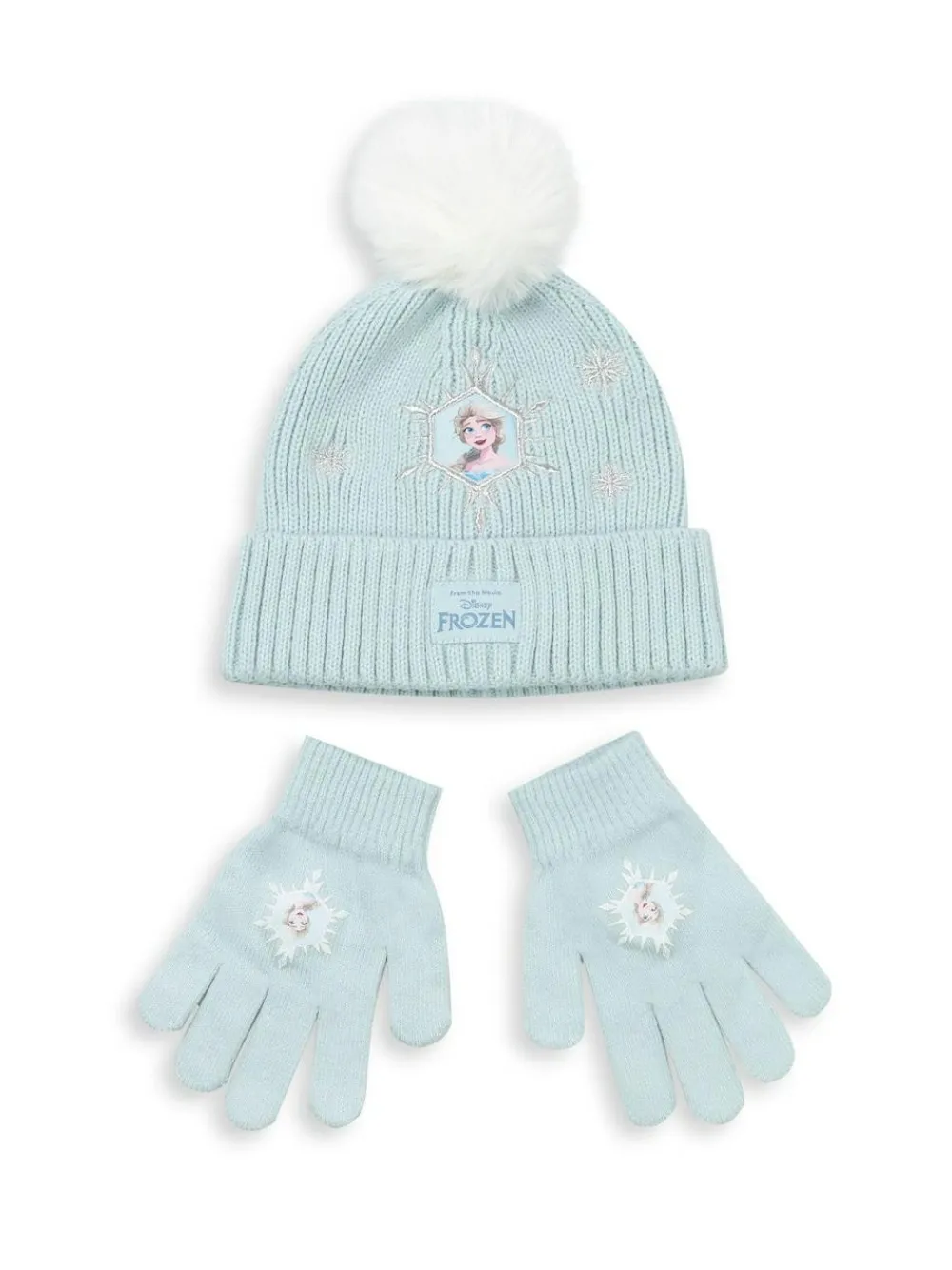 Vanilla Underground Blue Disney Frozen Beanie and Gloves Set^ Hats, Gloves & Scarves