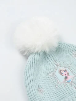 Vanilla Underground Blue Disney Frozen Beanie and Gloves Set^ Hats, Gloves & Scarves