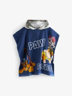 Vanilla Underground Blue Paw Patrol Character Towel 100% Cotton Poncho^BOY Swimwear|Swimwear