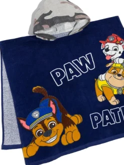 Vanilla Underground Blue Paw Patrol Character Towel 100% Cotton Poncho^BOY Swimwear|Swimwear