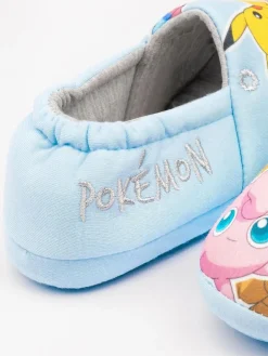 Vanilla Underground Blue Pokemon Winter Slippers^BOY Nightwear