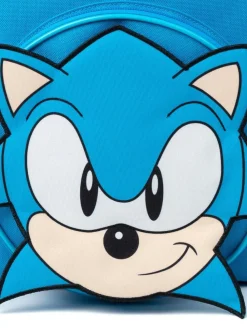 Best Vanilla Underground Blue Unisex Kids Sonic the Hedgehog Backpack Set 4 Piece