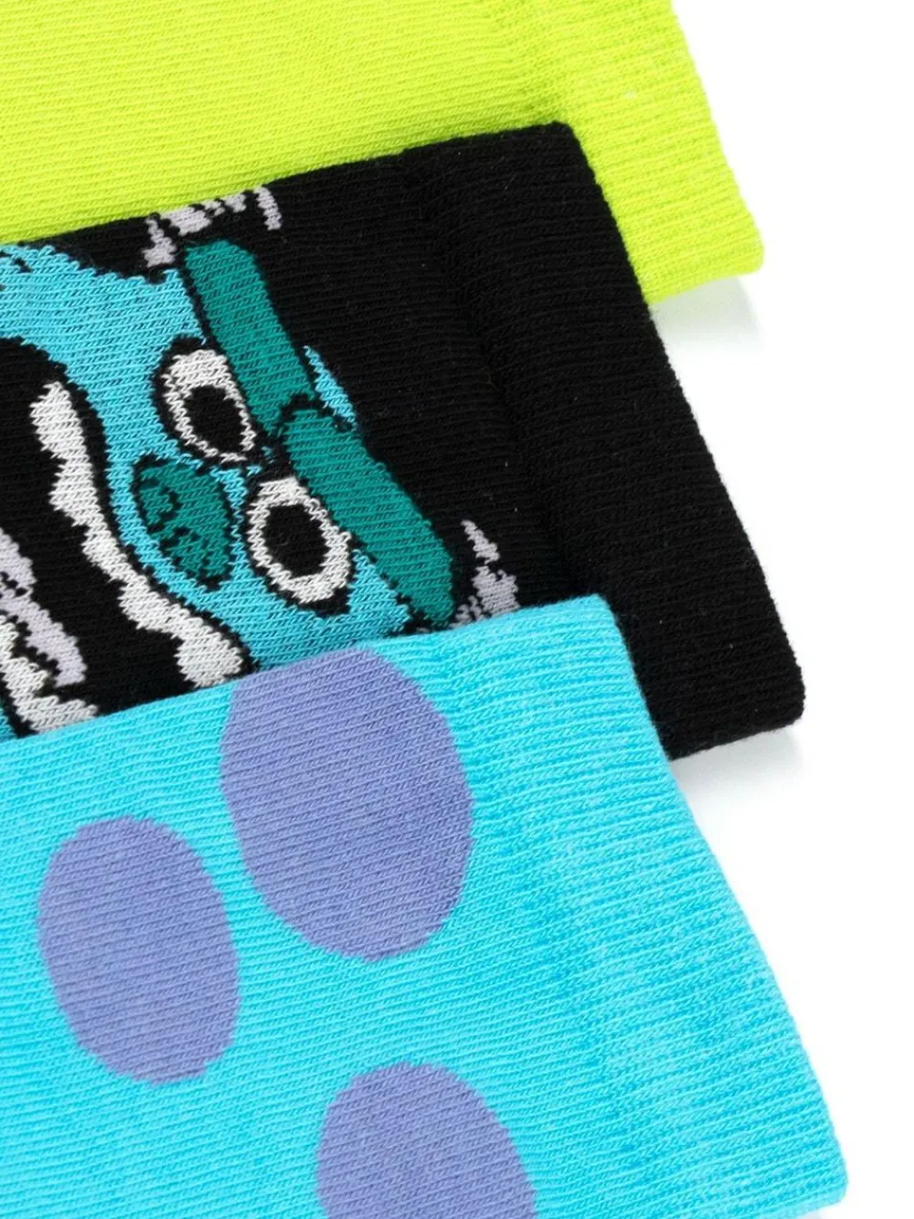 Discount Vanilla Underground Blue Monsters Inc Calf Socks Set of 3