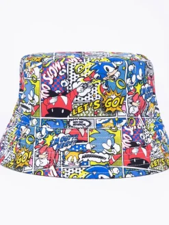 Online Vanilla Underground Blue Sonic Kids Licensing Bucket Hat