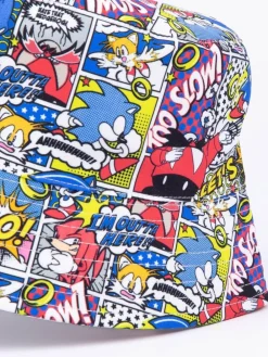 Online Vanilla Underground Blue Sonic Kids Licensing Bucket Hat