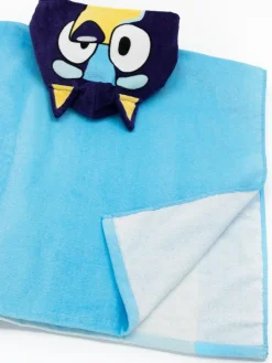 Vanilla Underground Blue Kids Bluey 100% Cotton Towel Poncho^ Swimwear|Swimwear