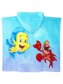 Hot Vanilla Underground Blue Little Mermaid Swimsuit and Towel Poncho Set