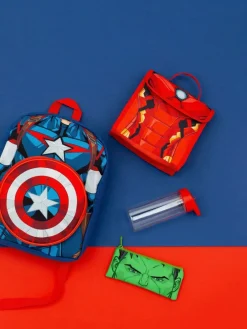 Best Vanilla Underground Blue Marvel Boys 4 Piece Backpack Set