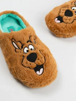 Sale Vanilla Underground Brown Scooby Doo Character Face Slippers