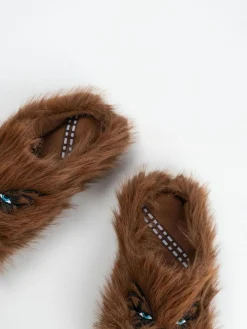 Clearance Vanilla Underground Brown Star Wars Chewbacca Slippers