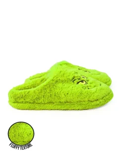 Sale Vanilla Underground Green Winter Grinch Christmas Slippers