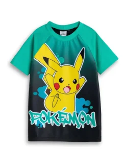 Vanilla Underground Green Boys Pokemon Pikachu Rash Vest^BOY Swimwear