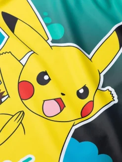 Vanilla Underground Green Boys Pokemon Pikachu Rash Vest^BOY Swimwear