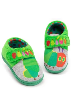 Sale Vanilla Underground Green The Hungry Caterpillar Velcro Loafer Slippers