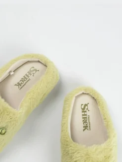Vanilla Underground Green Shrek Character Face Slippers^ Slippers|Slippers