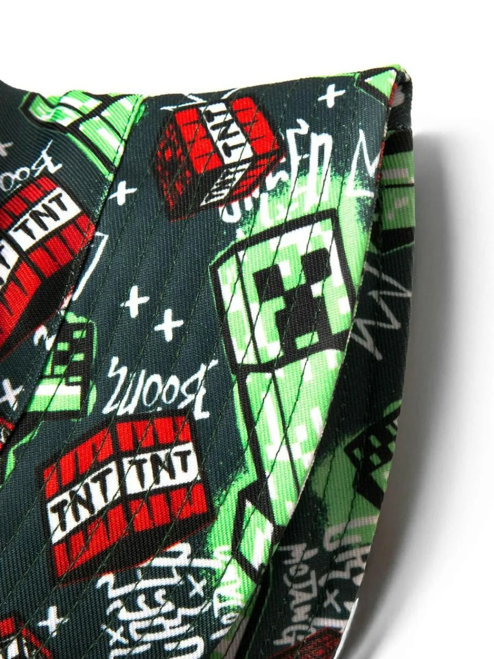 Vanilla Underground Green Kids Minecraft Multicoloured Bucket Hat^BOY Hats