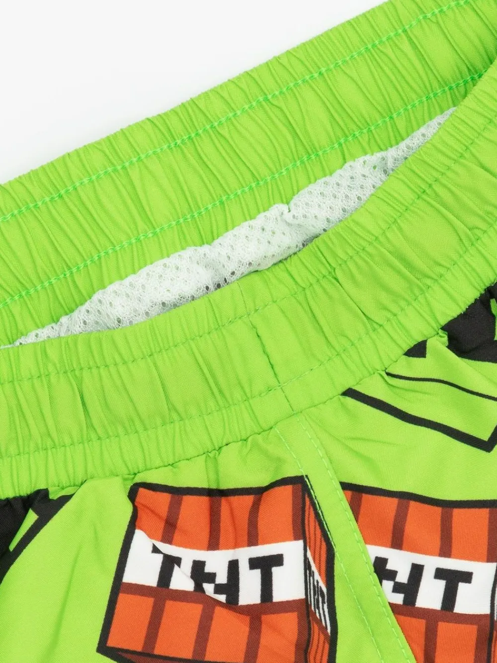 Vanilla Underground Green Boys Minecraft Licencing Swim Shorts^BOY Swimwear