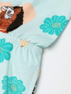 Hot Vanilla Underground Green Girls Disney Moana Sleeveless Playsuit