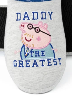 Vanilla Underground Grey Daddy Pig Mr Men Mr Lazy Slippers^ Slippers|Slippers