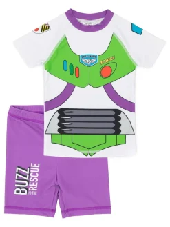 Sale Vanilla Underground Multicoloured Disney Buzz Lightyear Novelty Dress-Up Style 2 Piece Swim Suit