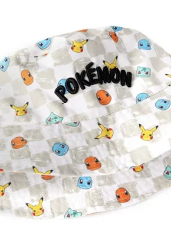Outlet Vanilla Underground Multi Pokemon Kids Bucket Hat